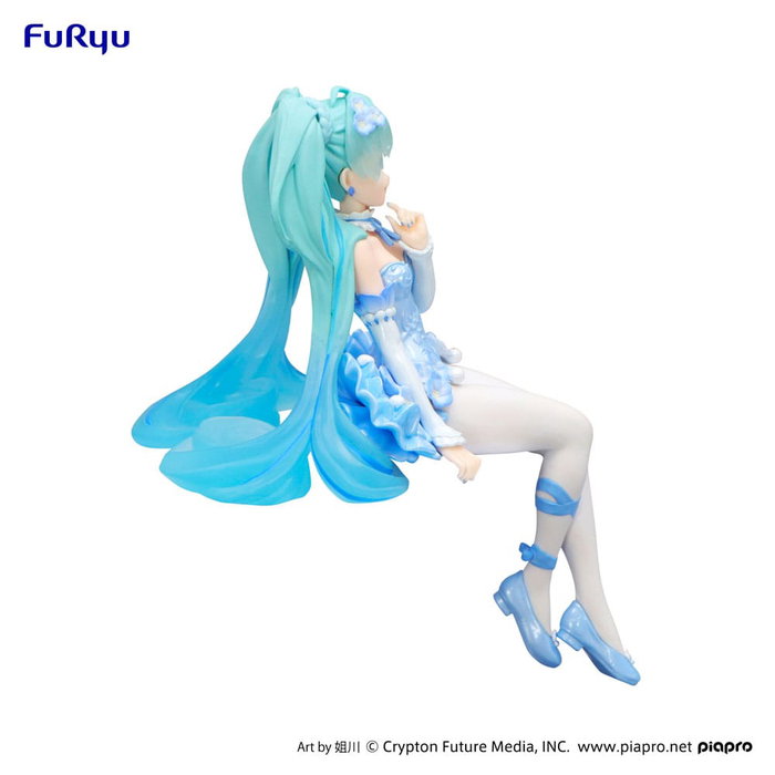 Hatsune Miku Estatua PVC Noodle Stopper Flower Fairy Nemophila Pail Blue Color Ver. 15 cm Hatsune Miku Estatua PVC Noodle Stopper Flower Fairy Nemophila Pail Blue Color Ver. 15 cm