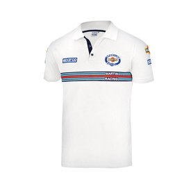 Sparco S01275MRBI4XL Polo Martini Replica Blanco Talla XL