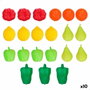 Set de Alimentos de Juguete Colorbaby 21 Piezas (10 Unidades)