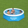 Bestway Piscina Hinchable Adulto Aro con Depurador 244x61 cm Azul