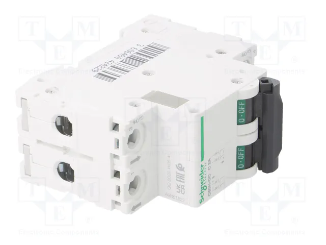 SCHNEIDER ELECTRIC Interruptor magnetotérmico ACTI9 C60H-DC 2A 2 polos SCHNEIDER ELECTRIC Interruptor magnetotérmico ACTI9 C60H-DC 2A 2 polos