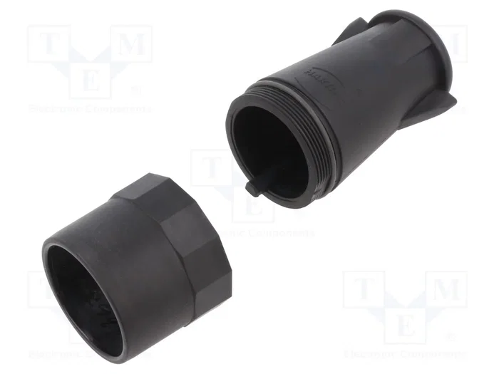 HARTING Carcasa para conectores redonda recta IP69K para conducto HARTING Carcasa para conectores redonda recta IP69K para conducto