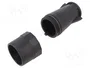 HARTING Carcasa para conectores redonda recta IP69K para conducto