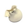 DKD Home Decor Jarrón de Cerámica Blanco Orgánico Artesanal