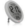Kienzle Reloj de pared digital con control por radio y temperatura ambiente - Blanco