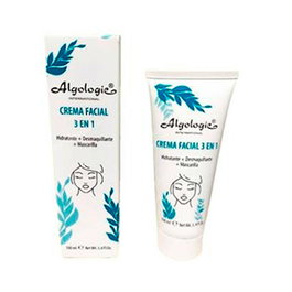 ALGOLOGIE Crema Facial 3 en 1 Desmaquillante Hidratante y Mascarilla 100 ml Ref. 429