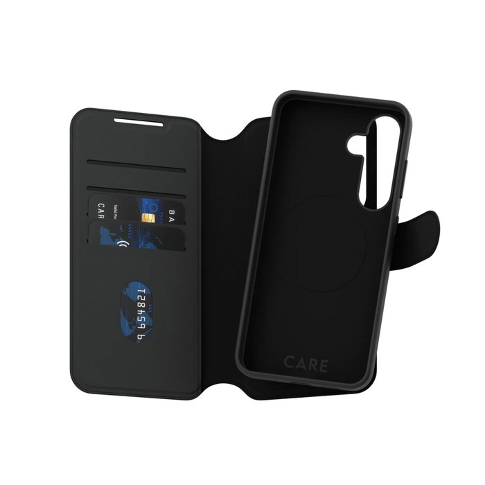 Care Tango Two-in-One Wallet Qi S25 Negro