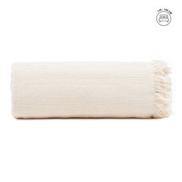 Colcha Crudo Algodón Textil/Hogar 250 X 260 cm