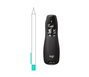Logitech R400 Presentador Inalámbrico con Puntero Láser Rojo, Alcance 15 m y Receptor USB Plug-and-Play