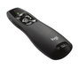 Logitech R400 Presentador Inalámbrico con Puntero Láser Rojo, Alcance 15 m y Receptor USB Plug-and-Play