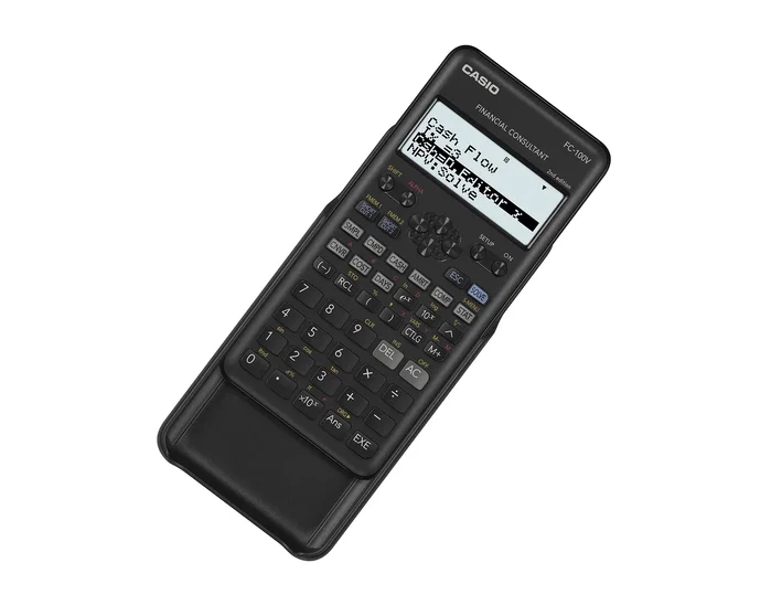 Casio FC-100V Calculadora Financiera y Científica Gris