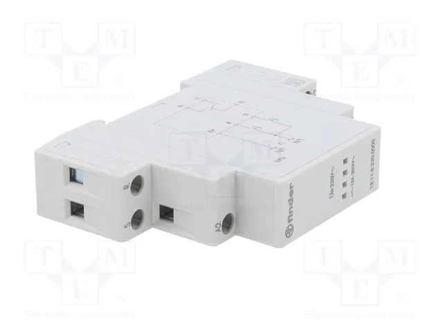 FINDER 13.11 Relé de instalación biestable por impulsos SPDT 12A 230V AC