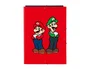 Safta Carpeta de Cartón Super Mario Mamma Mia con Solapas y Gomas