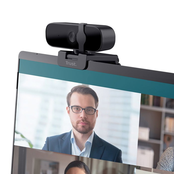 Trust Tanor Webcam Full HD 1080p Negro