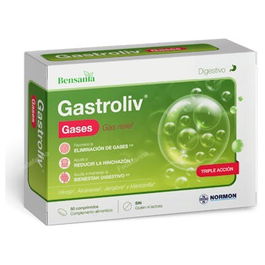 Bensania Gastroliv Gases 60 Comprimidos