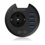 ICY BOX IB-HUB1430 Concentrador USB 3.2 Gen 1 de 4 puertos