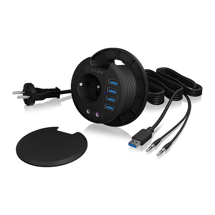ICY BOX IB-HUB1430 Concentrador USB 3.2 Gen 1 de 4 puertos ICY BOX IB-HUB1430 Concentrador USB 3.2 Gen 1 de 4 puertos