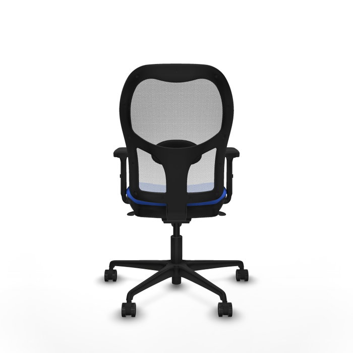 PIQUERAS Y CRESPO Silla de oficina Jorquera Azul y Blanco