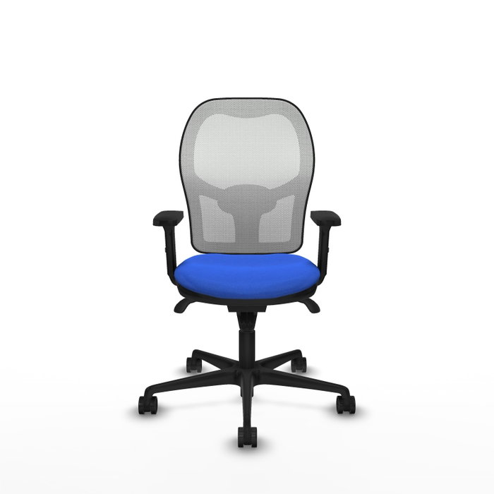 PIQUERAS Y CRESPO Silla de oficina Jorquera Azul y Blanco