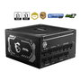 MSI MAG A1000GL PCIE5 Fuente de Alimentación ATX 3.1 1000W 80 Plus Gold - Totalmente Modular - Conector PCIe 16 pines
