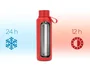 Antartik Botella portalíquidos Antartik Core isotérmica acero inoxidable libre de BPA rojo 600 ml