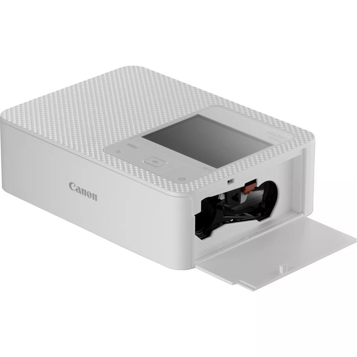 Canon SELPHY CP1500 - Impresora Fotográfica Portátil, Color Blanco, con Wi-Fi, USB-C, Batería Opcional, Impresión en 41s, Durabilidad 100 Años, Incluye Papel y Tinta