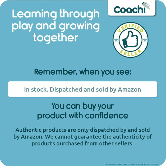 Juguete de adiestramiento Coachi TRAINING DUMMY Azul