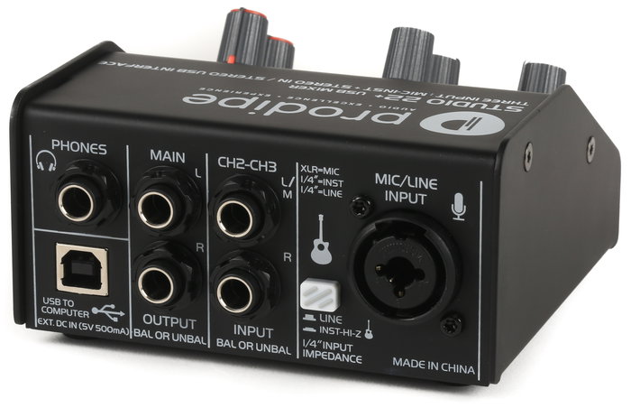 Tarjeta de Sonido Prodipe Studio 22 Plus