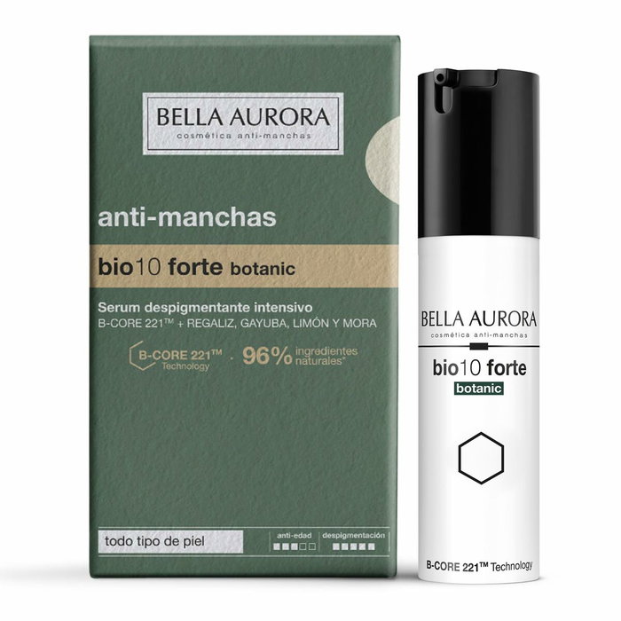 Bella Aurora BIO10 FORTE BOTANIC Sérum Despigmentante Intensivo Antimanchas 30 ml Bella Aurora BIO10 FORTE BOTANIC Sérum Despigmentante Intensivo Antimanchas 30 ml