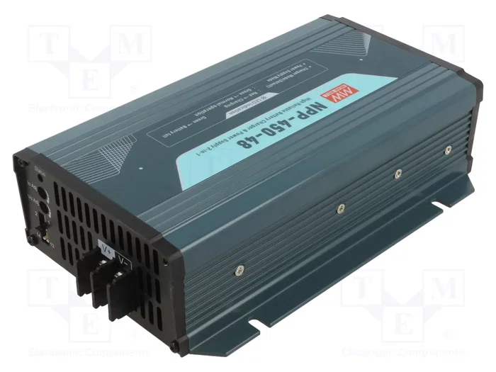 MEAN WELL NPP-450-48 Cargador para Baterías GEL y Plomo-Ácido 55,2V 6,8A