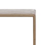 Consola Natural Madera de Teca Entrada 85 X 30 X 85 cm