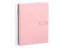 Liderpapel Cuaderno Espiral Crafty A4 80 Hojas Cuadro 4 mm Rosa