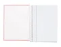 Liderpapel Cuaderno Espiral Crafty A4 80 Hojas Cuadro 4 mm Rosa
