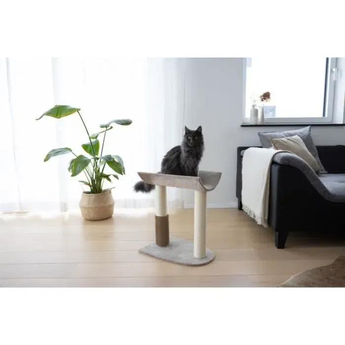 Kerbl 1700728369900 Árbol para gatos con ambiente topo 49 x 35 x 56 cm Sisal