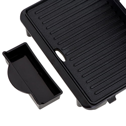 CAMRY Grill Eléctrico 2100W con Bandeja - 30.5x26.5x10 cm