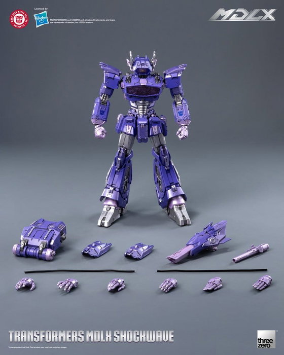 ThreeZero Transformers Figura MDLX Shockwave 19 cm