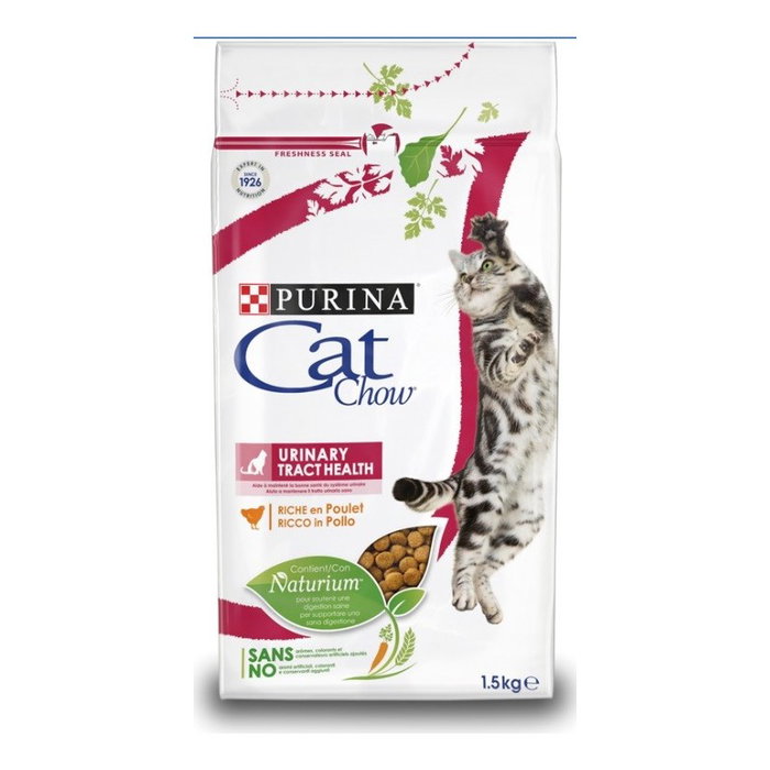 Purina Cat Chow Urinary Tract Health Adulto Pollo 1,5kg Purina Cat Chow Urinary Tract Health Adulto Pollo 1,5kg