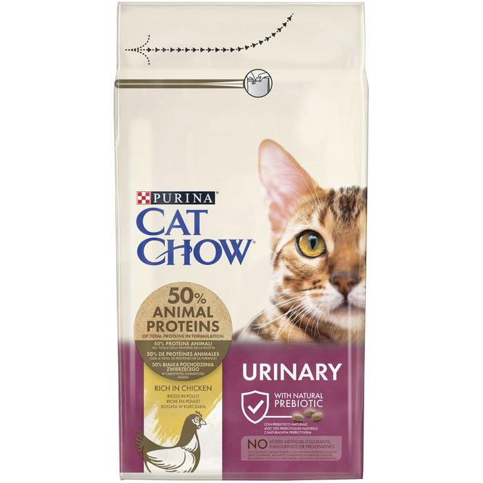Purina Cat Chow Urinary Tract Health Adulto Pollo 1,5kg Purina Cat Chow Urinary Tract Health Adulto Pollo 1,5kg