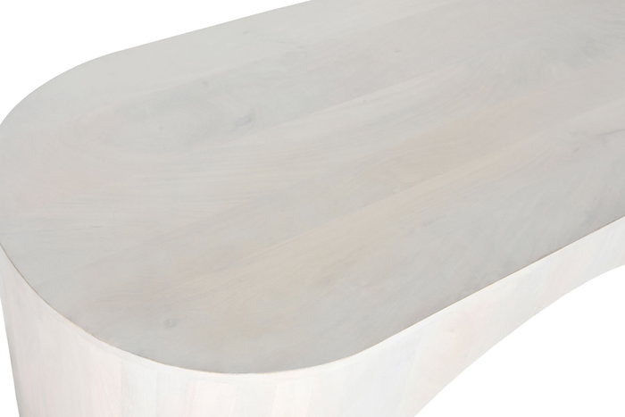 DKD Home Decor Mesa Centro Moderno Blanco 60 x 42 x 137 cm
