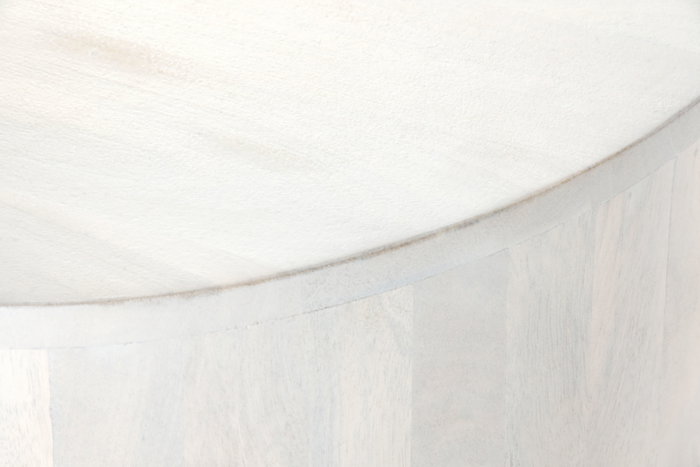 DKD Home Decor Mesa Centro Moderno Blanco 60 x 42 x 137 cm