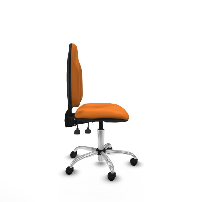 PIQUERAS Y CRESPO Silla de oficina Algarra Naranja con mecanismo Asincro PIQUERAS Y CRESPO Silla de oficina Algarra Naranja con mecanismo Asincro