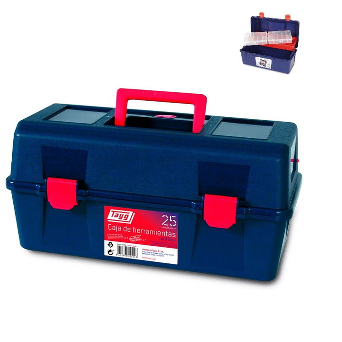 Tayg Caja de Herramientas Mod. 25 con Estuche 400x206x188mm Ref. 125003 Tayg Caja de Herramientas Mod. 25 con Estuche 400x206x188mm Ref. 125003