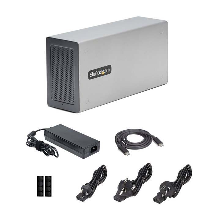 StarTech.com Caja de Expansión Thunderbolt 3 a PCI Express con 2 Ranuras PCIe