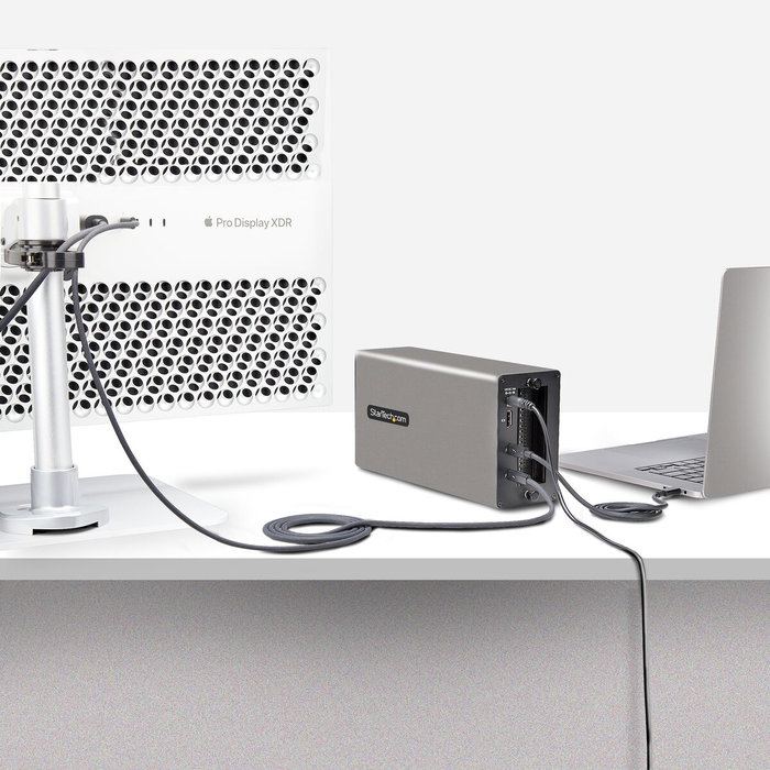 StarTech.com Caja de Expansión Thunderbolt 3 a PCI Express con 2 Ranuras PCIe