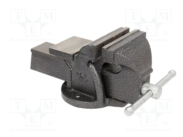 PROLINE Prensa de tornillo de 125mm con yunque y de mesa