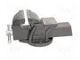 PROLINE Prensa de tornillo de 125mm con yunque y de mesa