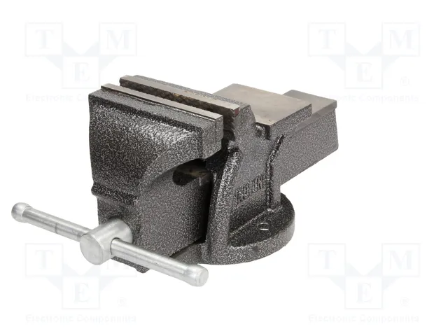 PROLINE Prensa de tornillo de 125mm con yunque y de mesa