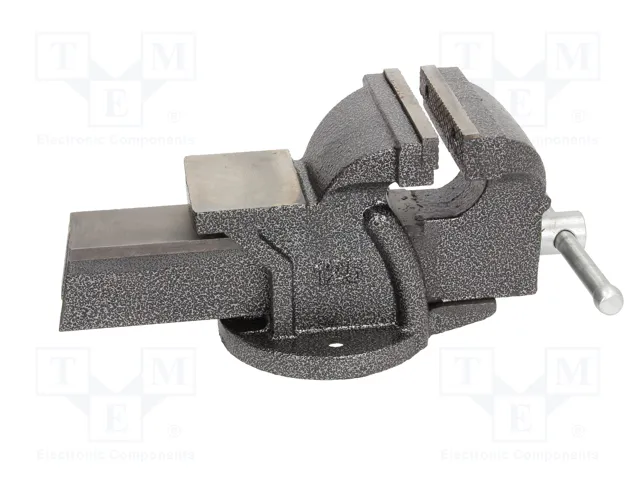 PROLINE Prensa de tornillo de 125mm con yunque y de mesa