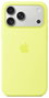 Apple iPhone 17 Pro Max Funda de silicona con MagSafe - Amarillo neón
