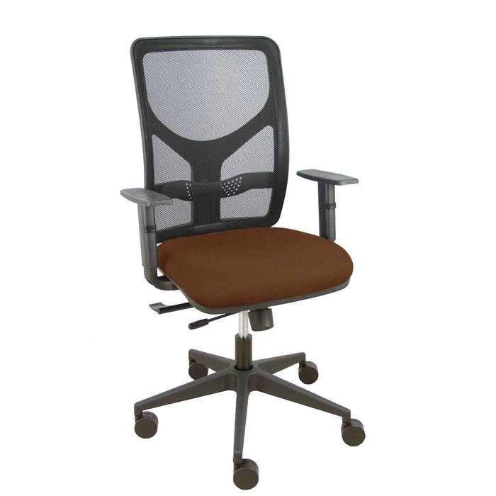 PIQUERAS Y CRESPO Silla de oficina Motilla Marrón oscuro/Negro PIQUERAS Y CRESPO Silla de oficina Motilla Marrón oscuro/Negro